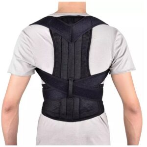 H&S Collection Premium Posture Corrector Belt – Back & Shoulder Support | Spine & Back Pain Relief | Adjustable Backbone & Posture Support Belt