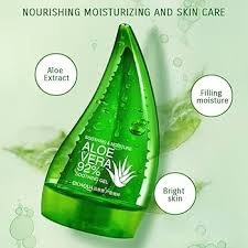 Aloe Vera Gel - 160ml Moisturizing & Soothing Natural Formula Ideal for Skin Hydration